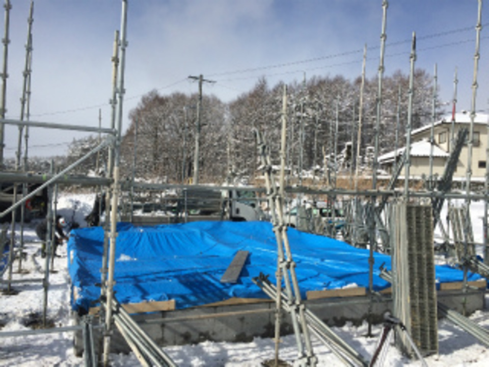 外部足場組です