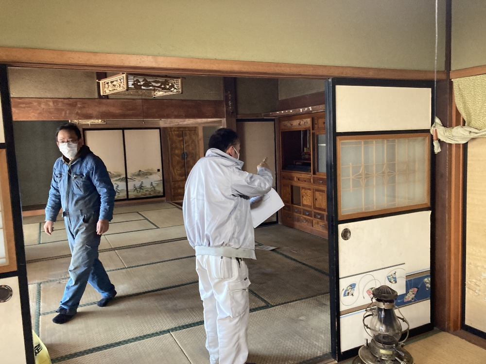 着工前打ち合わせ