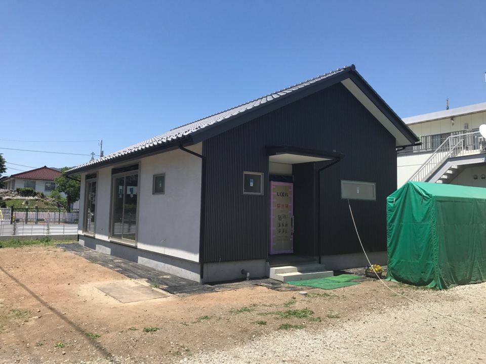 足場解体足場完了