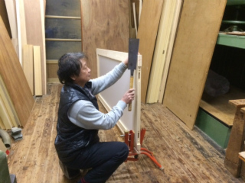 建具製作完了！