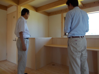 完成検査です！