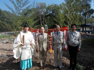 地鎮祭です！