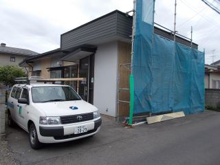 木工事完了