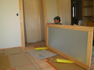 木製建具切り込み