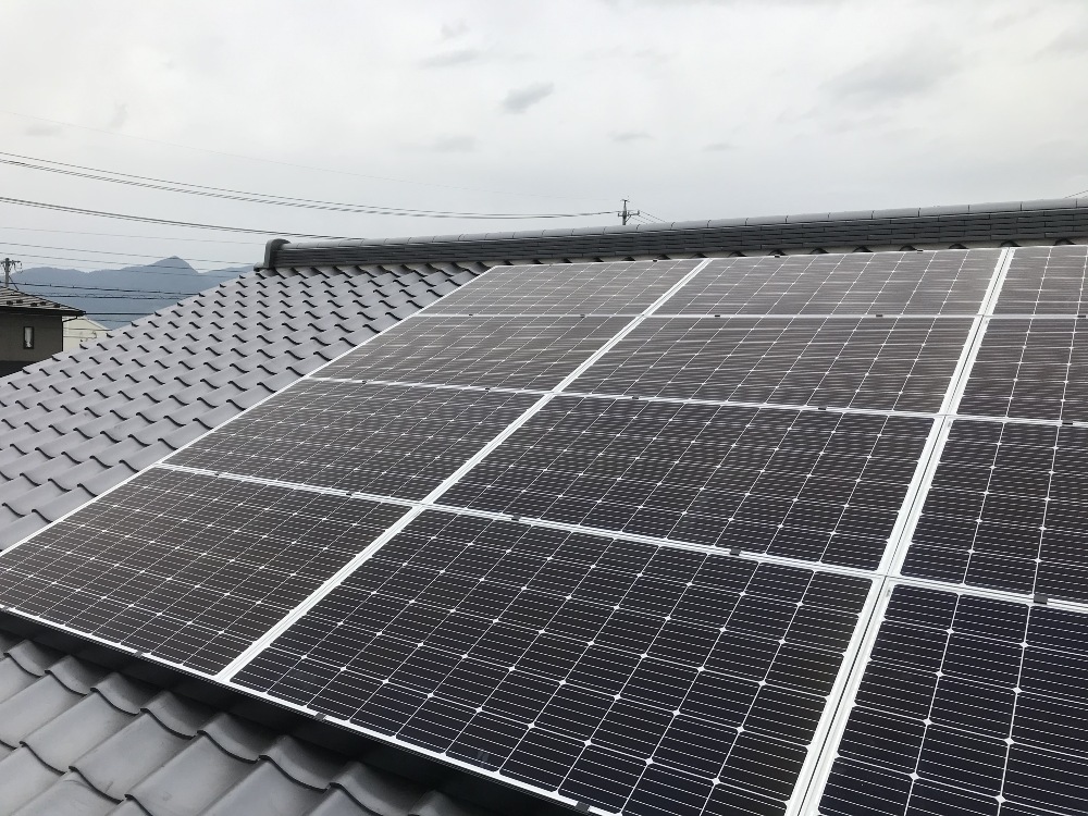 太陽光発電パネル設置